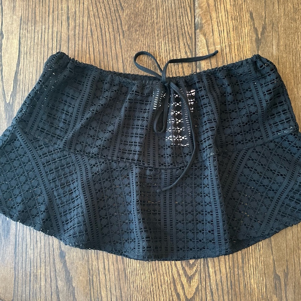 Lace Swim Cover up/Mini Skirt